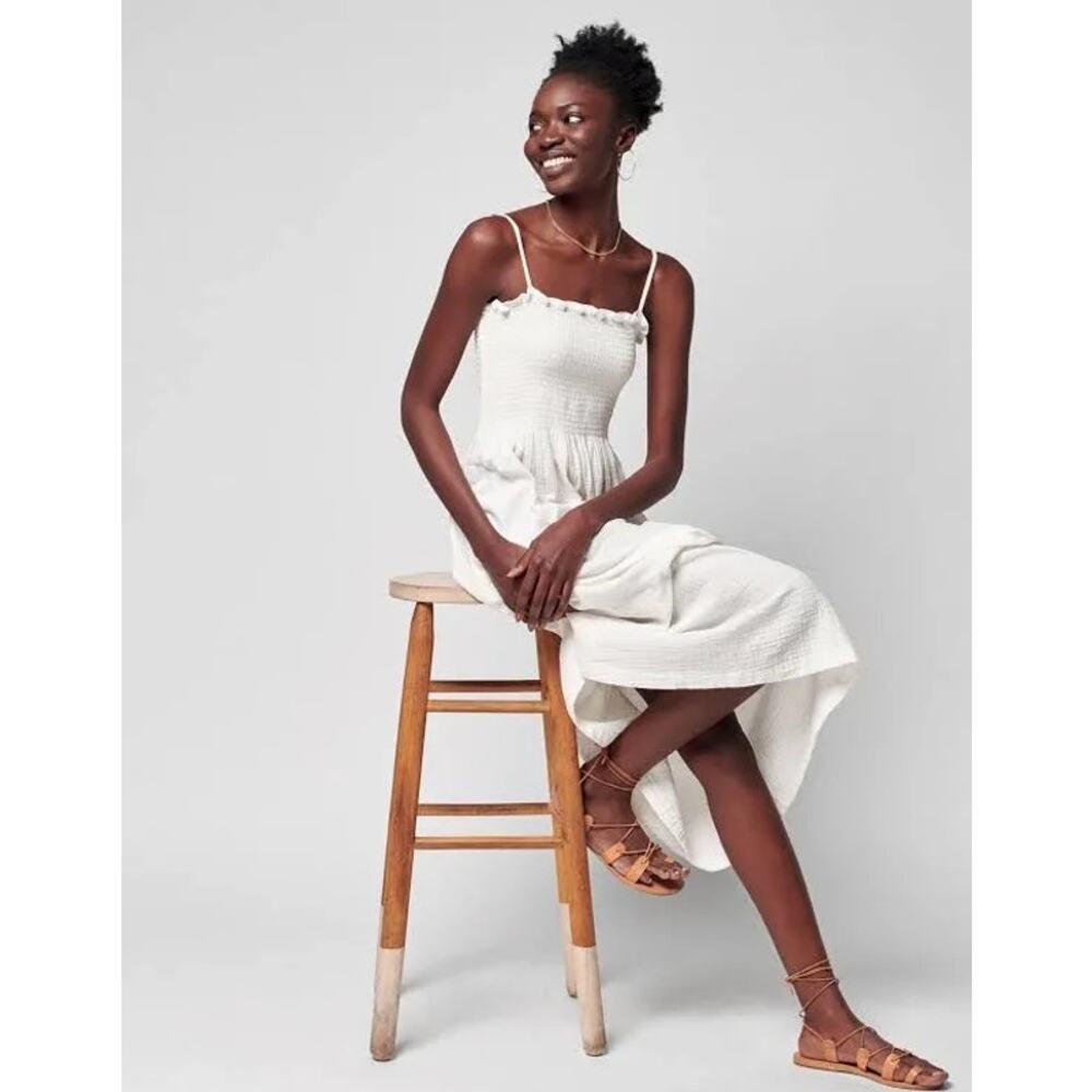 Faherty Dream Cotton Gauze Lakeview Dress